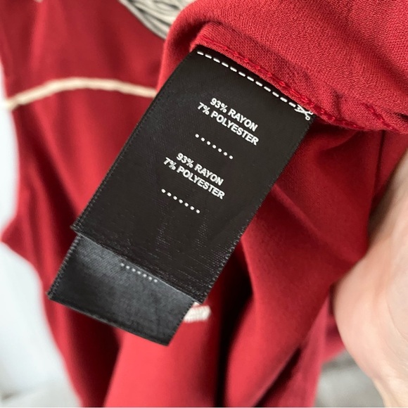 NWT Harley Davidson Moto Club Sleeveless Shirt Red Button 96670 Tank Embroidered - Picture 14 of 16